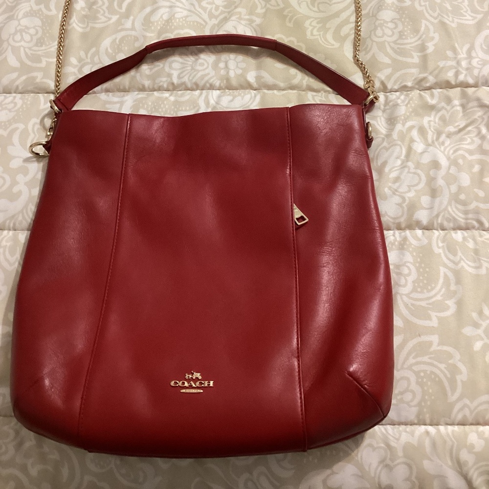 Coach Genuine Leather Handbag